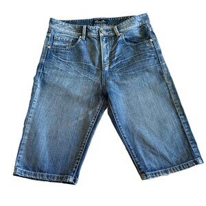 Maxx Jeans Women's 28 100% Cotton Medium Wash Bermuda Shorts